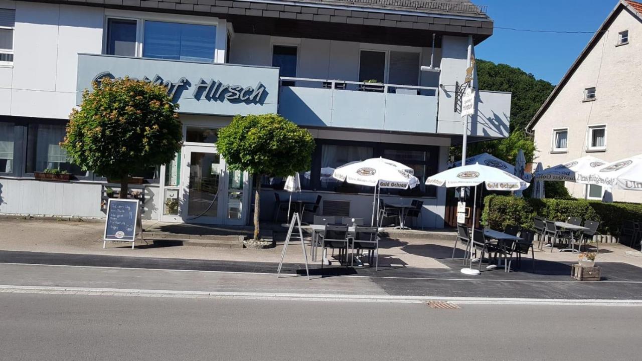 Hotel Restaurant Hirsch Schmiechen ภายนอก รูปภาพ
